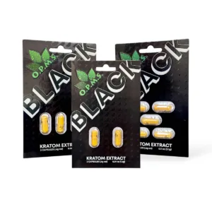 OPMS Black Kratom Capsules