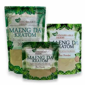 Remarkable Herbs Green Maeng Da Kratom Powder