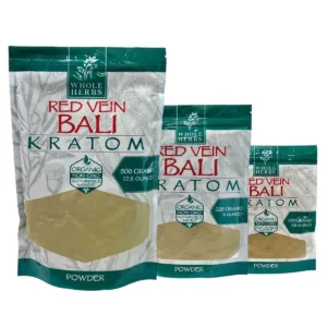 Whole Herbs Red Bali Kratom Powder
