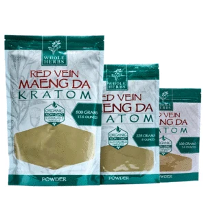 Whole Herbs Red Maeng Da Kratom Powder