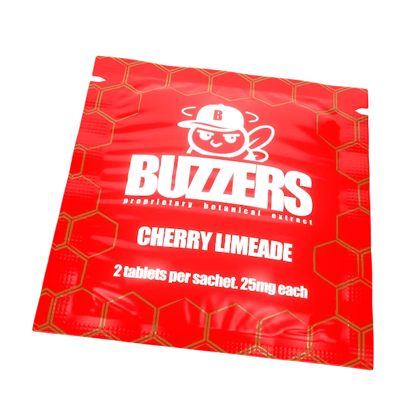 Buzzers Tabs 2ct 50mg Cherry Limeade