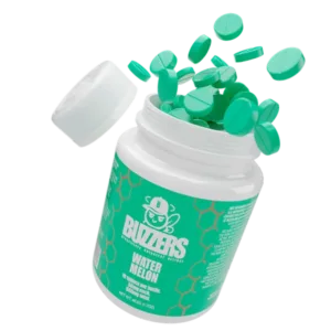 Buzzers Bottle 10ct 500mg Watermelon