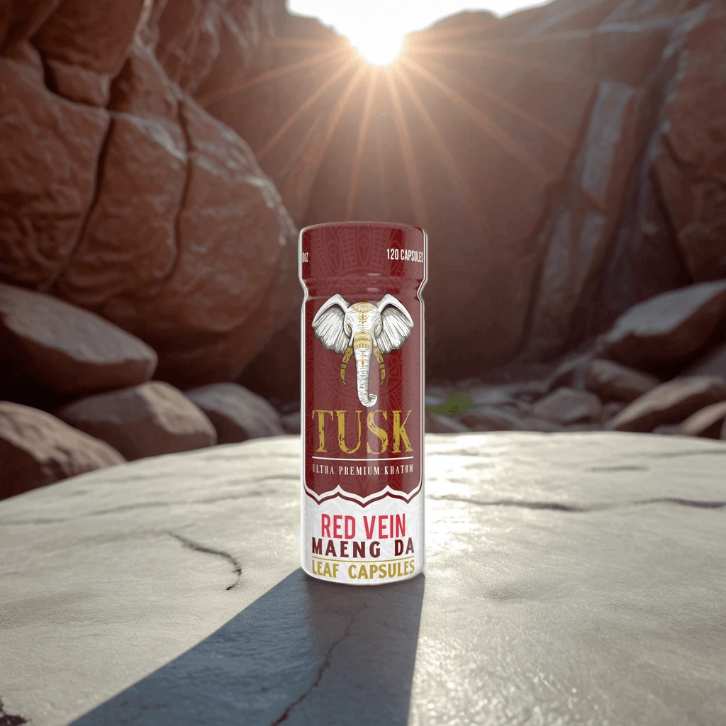 Tusk Capsules 120ct Maeng Da Red Vein