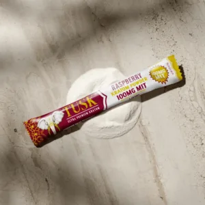 Tusk Powder Stick Pack 100mg 5g Raspberry