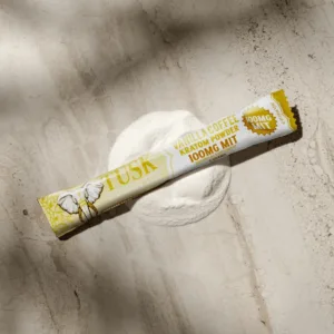 Tusk Powder Stick Pack 100mg 5g Vanilla Coffee