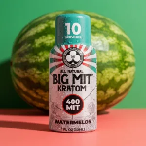 Club 13 BIG MIT Watermelon Kratom Shot 400 mg MIT 1 oz bottle