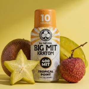 Club 13 BIG MIT Tropical Point Kratom Shot 400 mg MIT 1 oz bottle