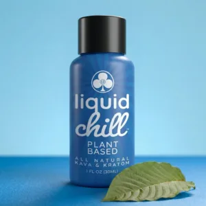 Club 13 Liquid Chill Kratom + Kava Shot 70 mg MIT 1 oz bottle